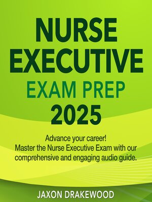 cover image of Nurse Executive Exam Prep